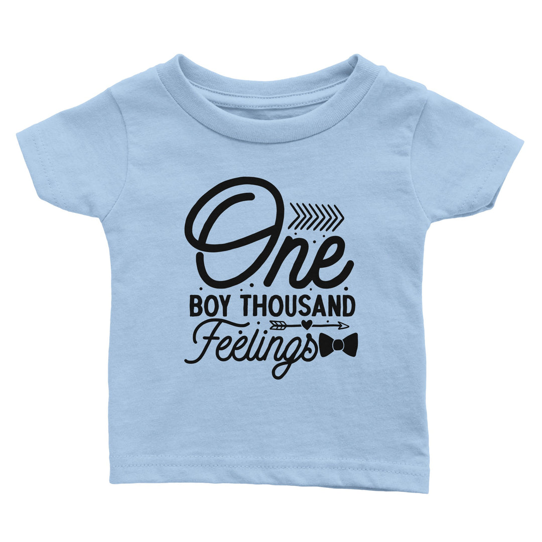 Classic Baby Crewneck T-shirt - One boy, thousand feelings