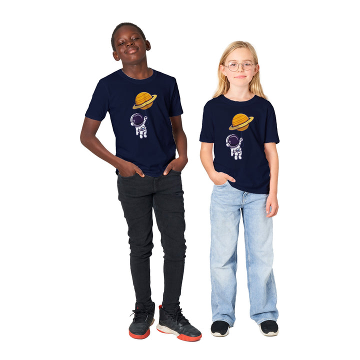 Classic Kids Crewneck T-shirt Unisex - Galactic Voyager