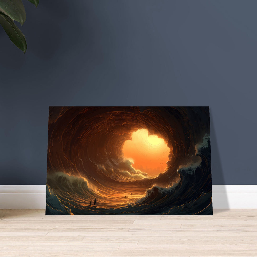 Classic Matte Paper Poster - Abyssal Grotto Wave
