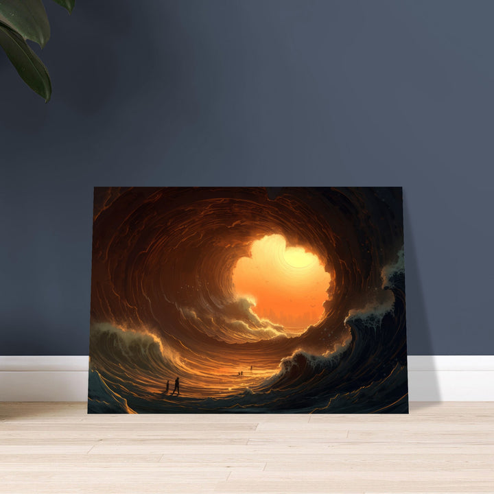 Classic Matte Paper Poster - Abyssal Grotto Wave