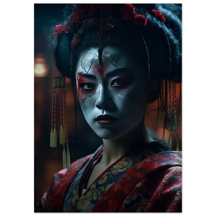 Classic Matte Paper Poster - Allure of a Geisha