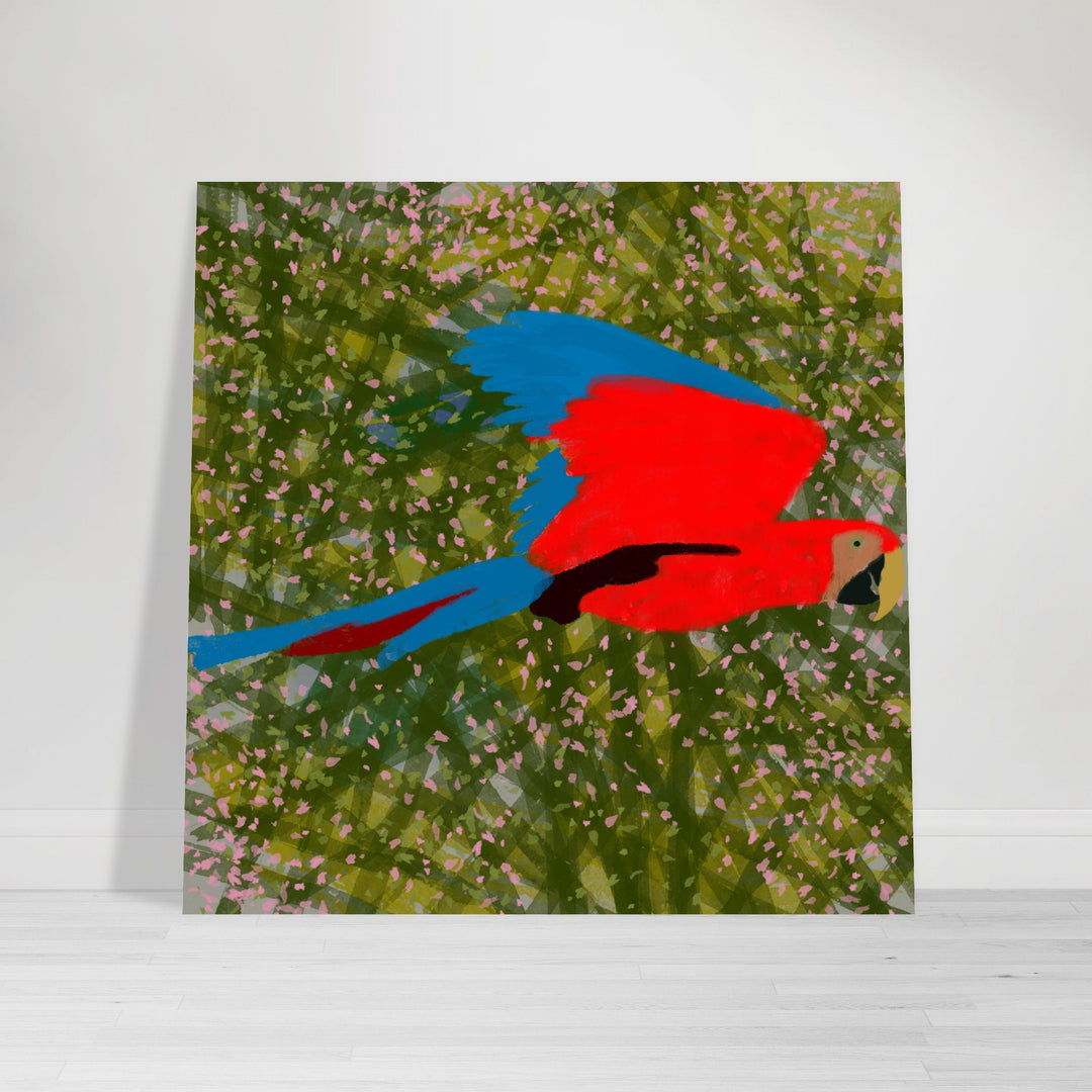 Classic Matte Paper Poster - Parrot Colourful