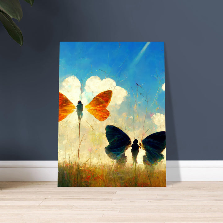 Foam Portrait - Dreaming Butterflies
