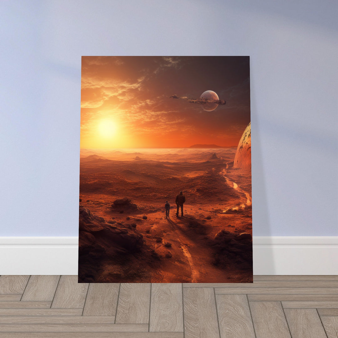 Premium Semi-Glossy Paper Poster - Sunset on Mars I