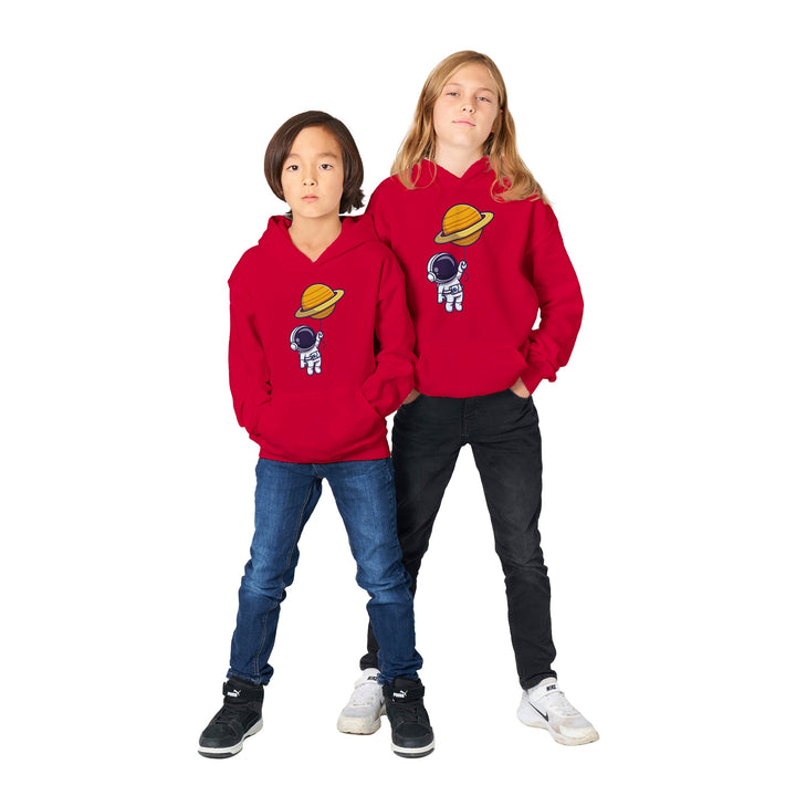 Classic Kids Pullover Hoodie Unisex - Galactic Voyager