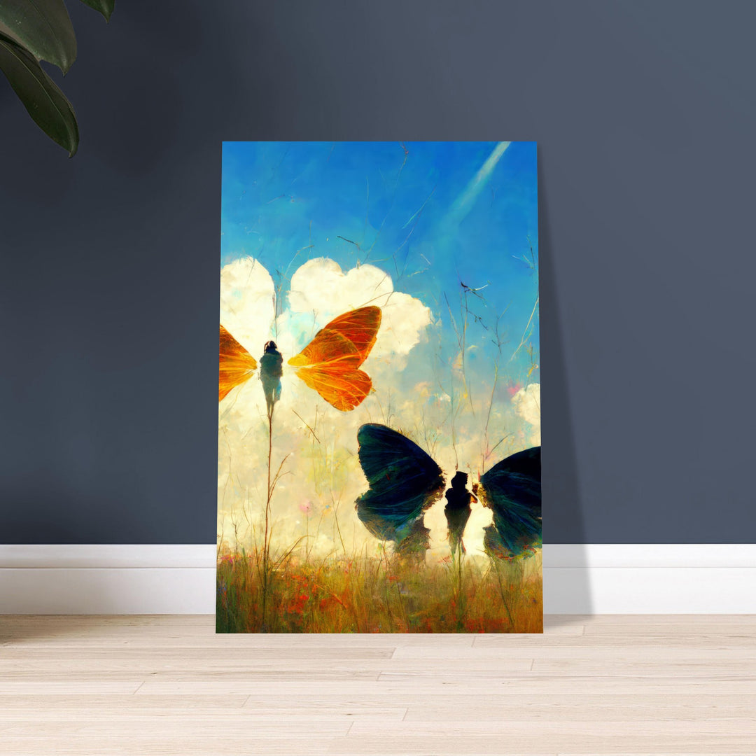 Foam Portrait - Dreaming Butterflies